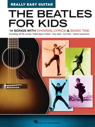 The Beatles for Kids Guitar and Fretted sheet music cover